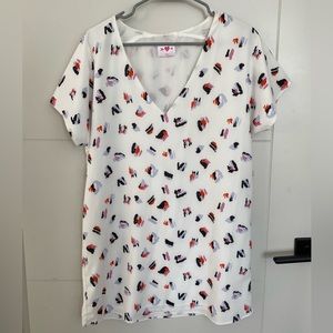 Buddylove - Muti-Colored Leopard Print Dress